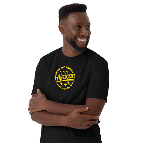 Short-Sleeve Unisex T-Shirt African in America